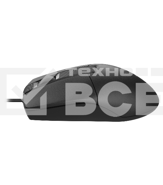 Мышь проводная A4Tech OP-330S черный, 1200 dpi, USB, кнопки - 3