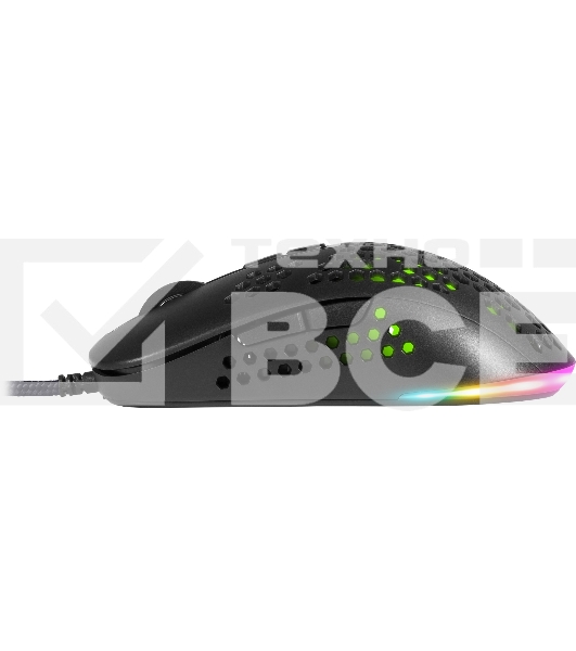 Мышь проводная Defender Shepard GM-620L черный, 12800 dpi, USB, кнопки - 7