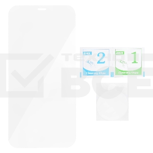 Защитное стекло для экрана Digma для Apple iPhone 12/12 Pro прозрачный