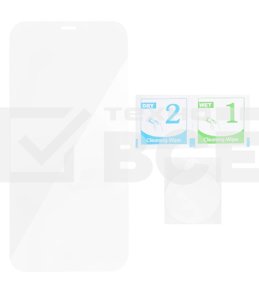 Защитное стекло для экрана Digma для Apple iPhone 12/12 Pro прозрачный