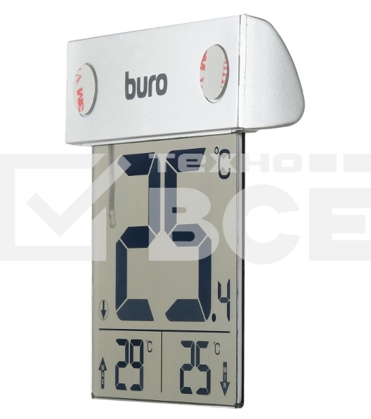 Термометр Buro P-6041 серебристый