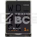 Жесткий диск WD 1Tb 7200rpm SATA-III  WD10SPSX Black 64Mb 2.5