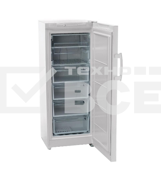 Морозильная камера Indesit DFZ 4150 белый, 204л, 6 ящиков