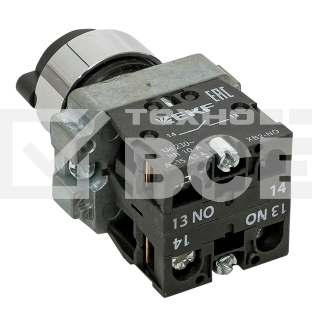 Переключатель PROxima BG33 3P с замком не возвратный 2NO