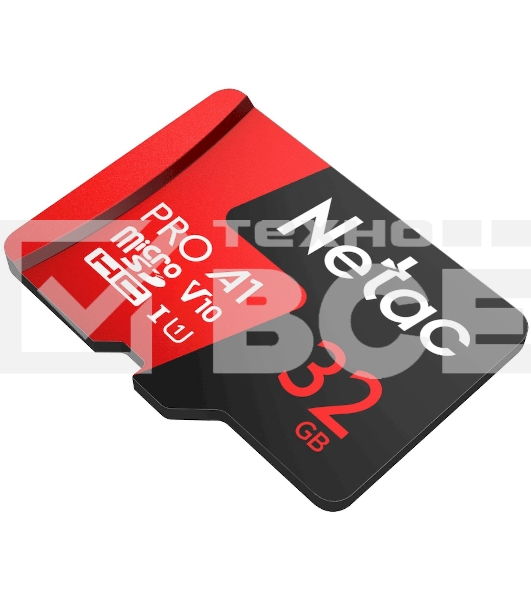 Флеш карта MicroSD card Netac P500 Extreme Pro 32GB, retail version w/o SD adapter