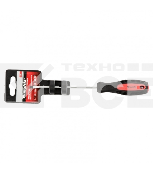 Отвертка MATRIX 12208 SL3х100мм CrV двухкомп. рукоятка