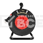 Удлинитель на катушке ExeGate industrial ECS-10-2-25 (4 евророзетки, IP20, 25м, защита от детей, защита от перегрузки, 2х1,0мм2, 10А/2.3кВт), фото3