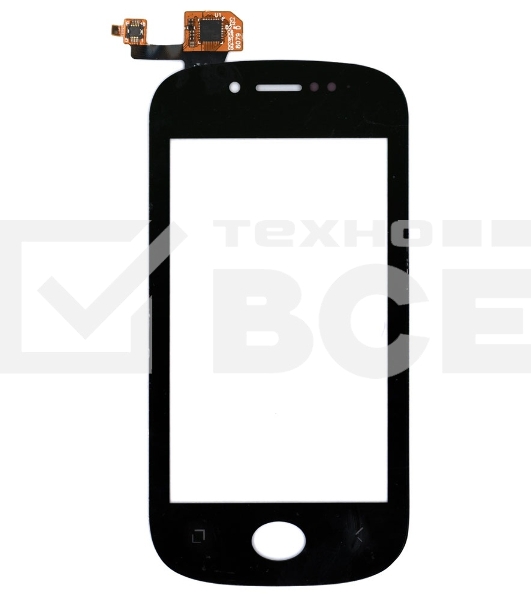 Сенсорное стекло (тачскрин) для Fly IQ448 Chic, черное