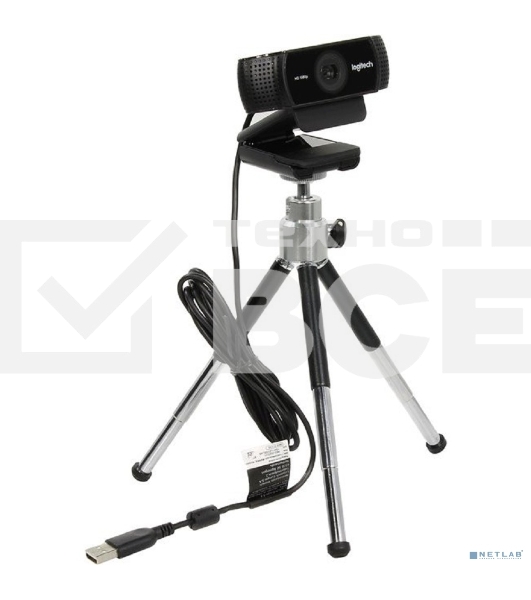 Цифровая камера Logitech C922 Pro Stream Webcam