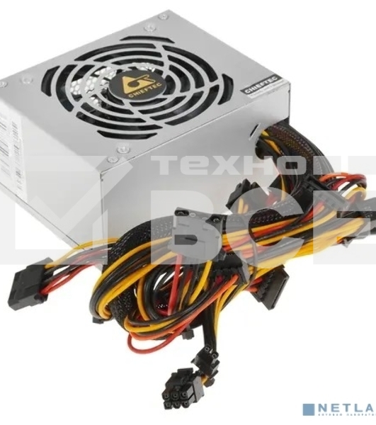 Блок питания Chieftec Smart BFX-450BS, 450Вт, 80 PLUS Bronze, 90мм, серебро