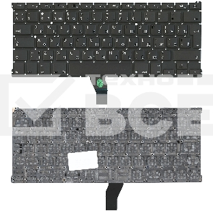 Клавиатура для ноутбука MacBook A1369 2011+ с подсветкой, большой ENTER RU
