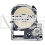 Картридж ленточный Cactus CS-LK4TBW черный шрифт, прозрачный фон (12 мм, 9 м) для Epson LW300/LW400/LW700/LW600P/LW1000P/K400/Z700/Z900, фото3