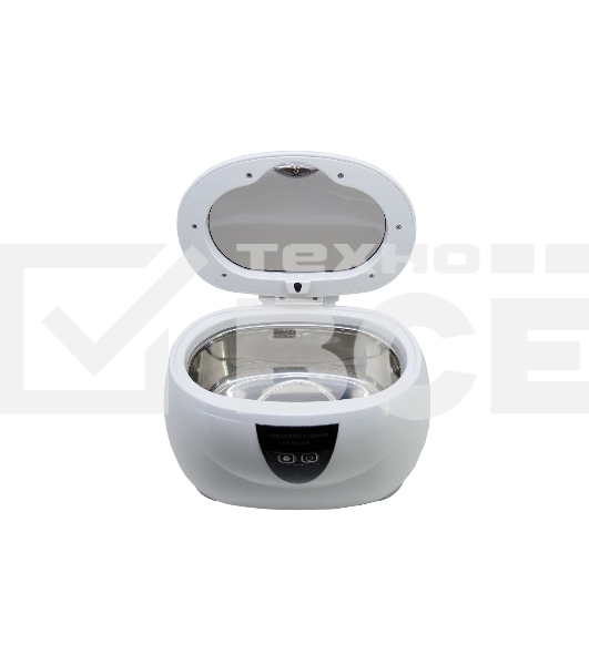 Ультразвуковая ванна Codyson CD-3800B белая, 0.6 л, 50 Вт