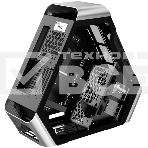 Компьютерный корпус JONSBO TR03-G Silver без БП, боковая панель из закаленного стекла, mini-ITX, micro-ATX, ATX, серебристый, фото5