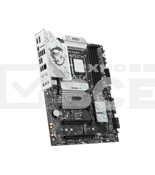 Материнская плата MSI B860 GAMING PLUS WIFI, LGA 1851, Intel B860, 4xDDR5, 4xSATA, 3xM.2, 1xPCIe 4.0 x4, 1xPCIe 5.0 x16, 1xDP, 1xHDMI, 1xUSB-C, 1x 5Gb LAN, 4xUSB-A 2.0, 2xUSB-A 3.2 Gen 1, 2xUSB 3.2 Gen 2, 7.1, 3x3.5 мм, ATX