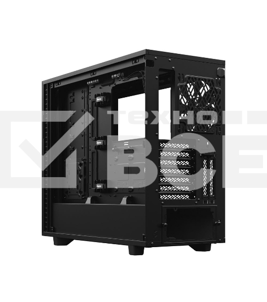 Корпус Fractal Design DEFINE 7 BLACK - DARK TG / mid tower / E-ATX / dark tint tempered glass / 3x140mm fans inc. / FD-C-DEF7A-03