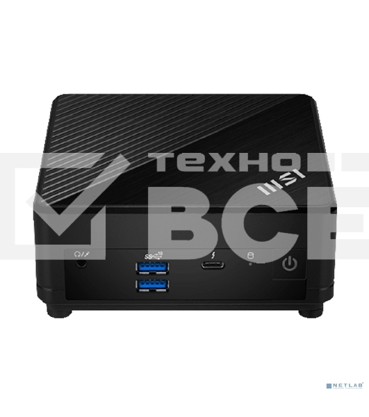 Неттоп MSI Cubi 5 1M-615XRU Core 7 150U (1.8) 16Gb SSD1Tb Graphics CR без ОС 2xGbitEth WiFi BT черный (9S6-B0A821-615)