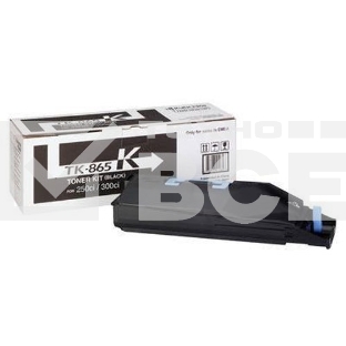 Картридж лазерный Kyocera TK-865K черный для Kyocera TASKalfa 250ci/300ci (20000стр.)