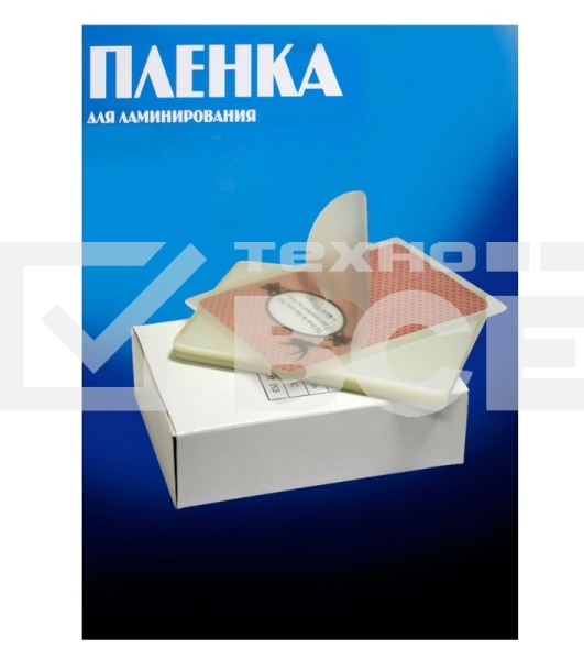 Пленка для ламинирования Office Kit 150мкм (100шт) глянцевая 80x111мм PLP11210-1