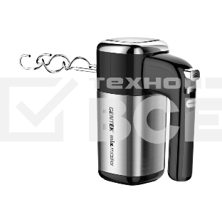 Миксер Centek CT-1120 (черн/сталь) 1200Вт, 5 скоростей+турбо, взбивание/замешивание