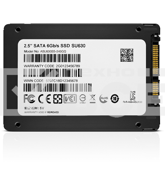 Накопитель SSD ADATA SU630, 240Gb, SATA III, 2.5
