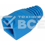 Изолирующий колпачок Rexant для разъемов RJ-45, синий, фото 1