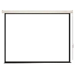 Экран с электроприводом Lumien Eco Control 125x200 см (раб. область 119х194 см) Matte White черная кайма по периметру 16:9, фото 1