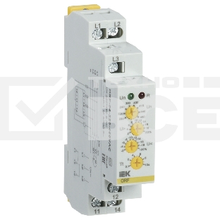 Реле фаз ORF 04 3ф 220-460В AC ИЭК ORF-04-220-460VAC