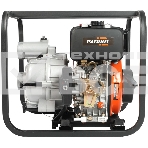 Мотопомпа PATRIOT MPD 3072 SFE4т дизель 296см3 5.7лс 75м3/ч 1200л/м глуб.8м напор25м 3'' бак3.5л, фото11