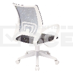 Кресло детское Бюрократ KD-W4 черный/синий регата крестовина пластик белый пластик белый, фото4