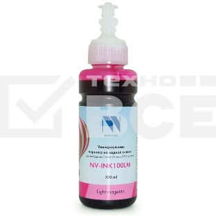 Чернила совместимые NV-INK100U Light Magenta универсальные на водной основе для аппаратов Сanon/Epson/НР/Lexmark (100ml) (Китай)
