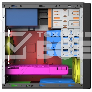 Компьютерный корпус Foxline FL-733 w/o PSU