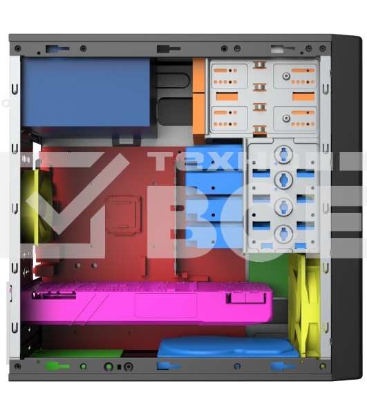 Компьютерный корпус Foxline FL-733 w/o PSU