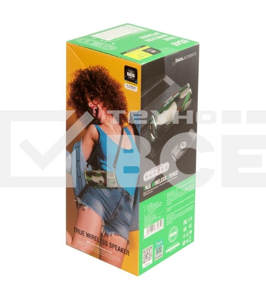 Портативная колонка bluetooth HOCO BS40 Desire song sports wireless speaker, камуфляж
