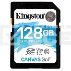 Карта памяти Kingston 128GB SDXC Canvas Go Plus 170R C10 UHS-I U3 V30 EAN: 740617301458, фото4