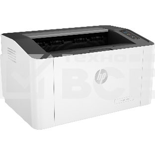Принтер лазерный HP Laser 107w (4ZB78A), A4, ч/б, печ. 20 стр./ мин., 1200 x 1200 dpi, USB, Wi-Fi, Air Print, Mopria