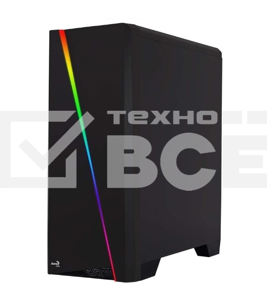 Компьютер IRU Home 520A5GE MT Ryzen 5 5600G/8Gb/SSD512Gb RGr/DOS/черный