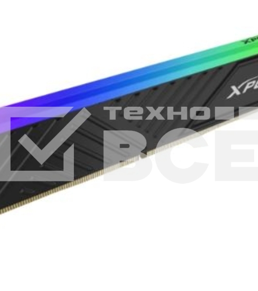Оперативная память XPG Spectrix D35G RGB, 32GB (1x32GB), DDR4, 3200MHz, CL16, DIMM, с радиатором, RGB, черный