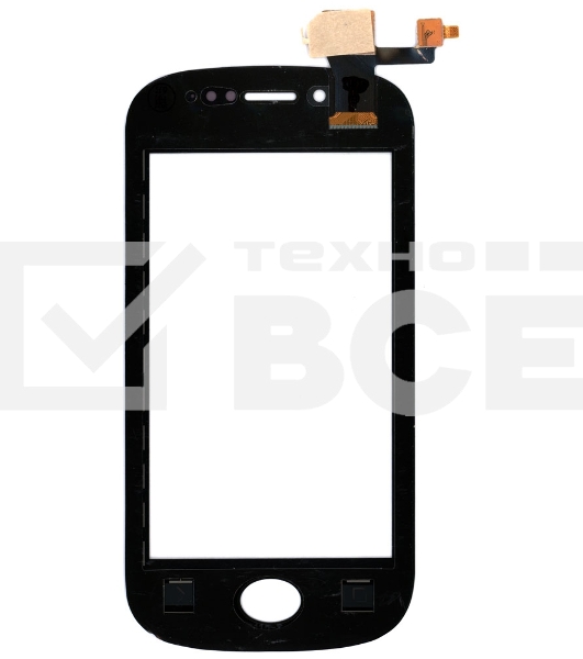 Сенсорное стекло (тачскрин) для Fly IQ448 Chic, черное