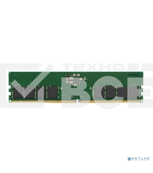 Оперативная память Kingston ValueRAM, DDR5, 16GB (1x16GB), 5600MHz, CL46