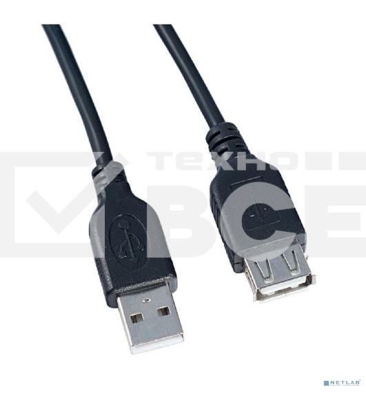 Кабель PERFEO USB2.0 A вилка - А розетка, длина 3 м (U4504)