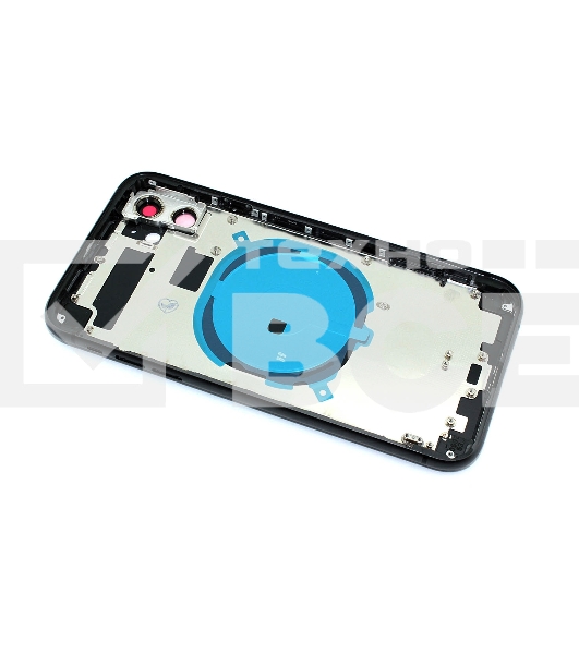 Задняя крышка (корпус) в сборе с рамкой для Apple iPhone 11 черный