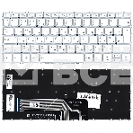 Клавиатура для ноутбука Lenovo Yoga Slim 7 Carbon 13ITL5, белая, фото3