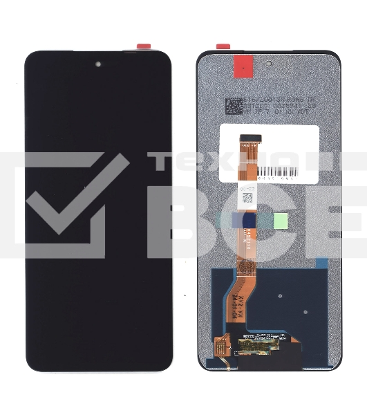 Дисплей для Realme 11 4G (RMX3636) в сборе с тачскрином черный orig lcd