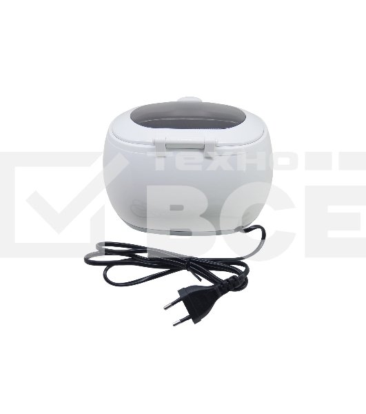 Ультразвуковая ванна Codyson CD-3800B белая, 0.6 л, 50 Вт