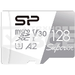 Флеш карта microSD 128Gb Silicon Power Superior Pro A2 microSDXC Class 10 UHS-I U3 Colorful 100/80 Mb/s, фото2
