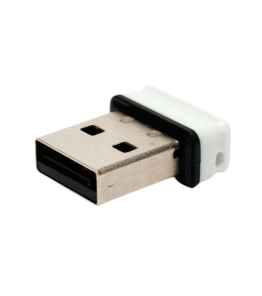 Флешка USB Gembird GFL-2.0-16mini, 16Gb, USB 2.0, R/W 30/15, белый