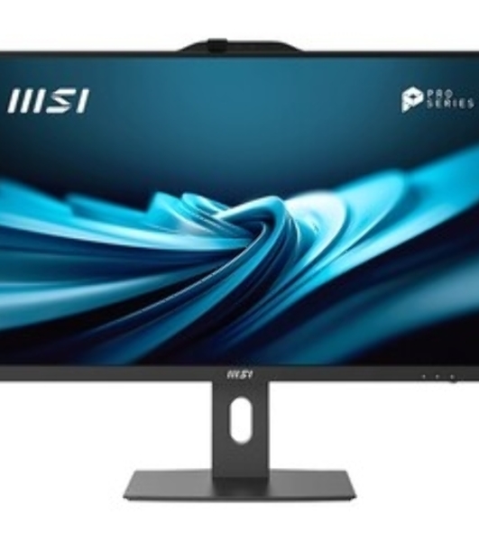 Моноблок MSI Pro AP272P 14M AiO 27' FHD(1920x1080)IPS AG Non-touch, Core i3-14100 (3.5GHz), 8Gb DDR5(1x8Gb), 512Gb SSD M.2, Intel UHD, WiFi, BT, camera, WirelessKB&mouse Eng/Rus,No OS,1y war-ty, черный (9S6-AF8321-807)