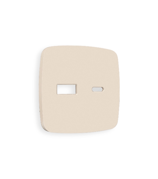 Лицевая панель OMEGA (Бежевый матовый) для розетки 2USB A+C QUANT OP3310