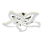 Управляемый светодиодный светильник Ambrella light FA1723/5 CH хром 105W 3000K/4200K/6400K 550*540*90 (ПДУ РАДИО 2.4G), фото6